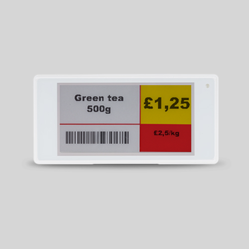 RFE11.0266 Elektronisch schaplabel 2,66” (BWRY)