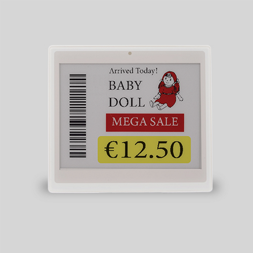 RFE11.0420 Elektronisch schaplabel 4,20” (BWRY)